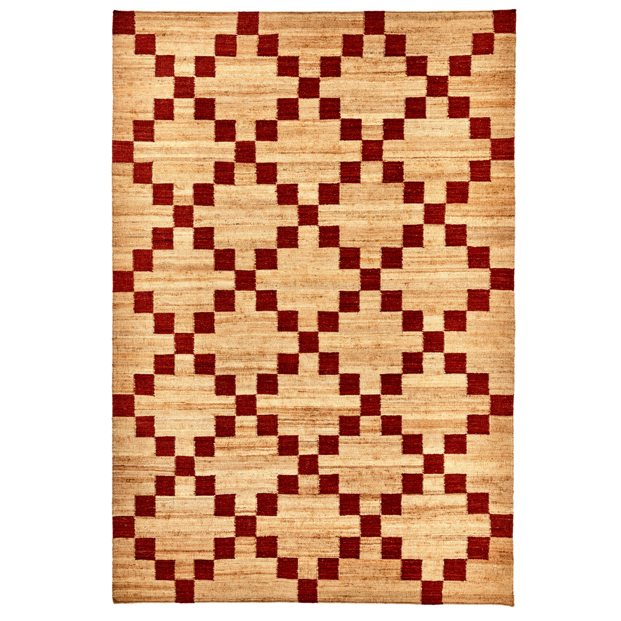 Kasbah Jute - Brick Red