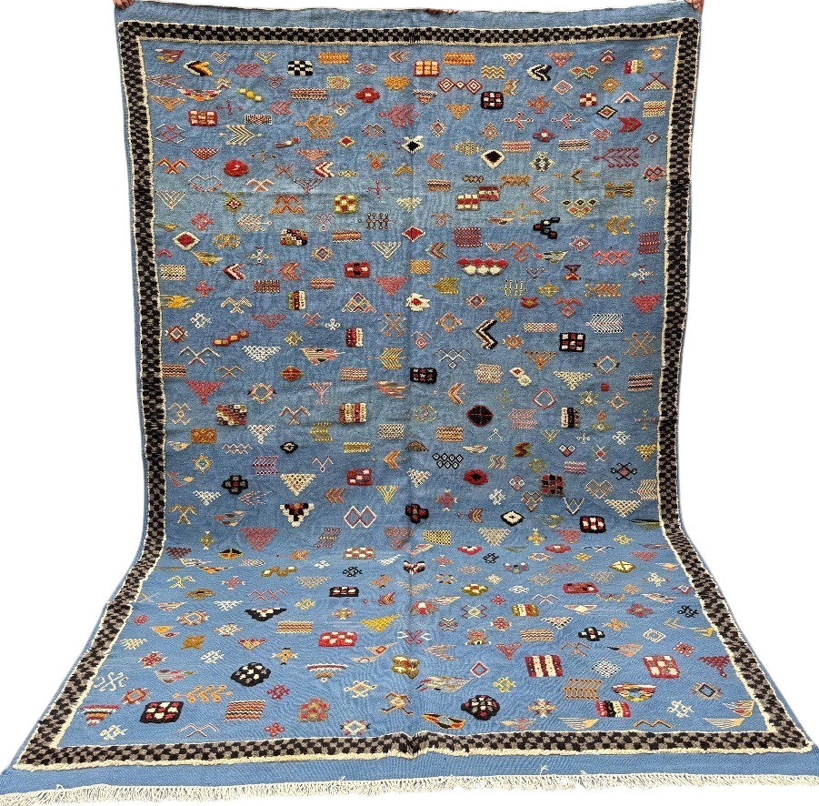 Moroccan Akhnif Kilim, 203 x 300 cms