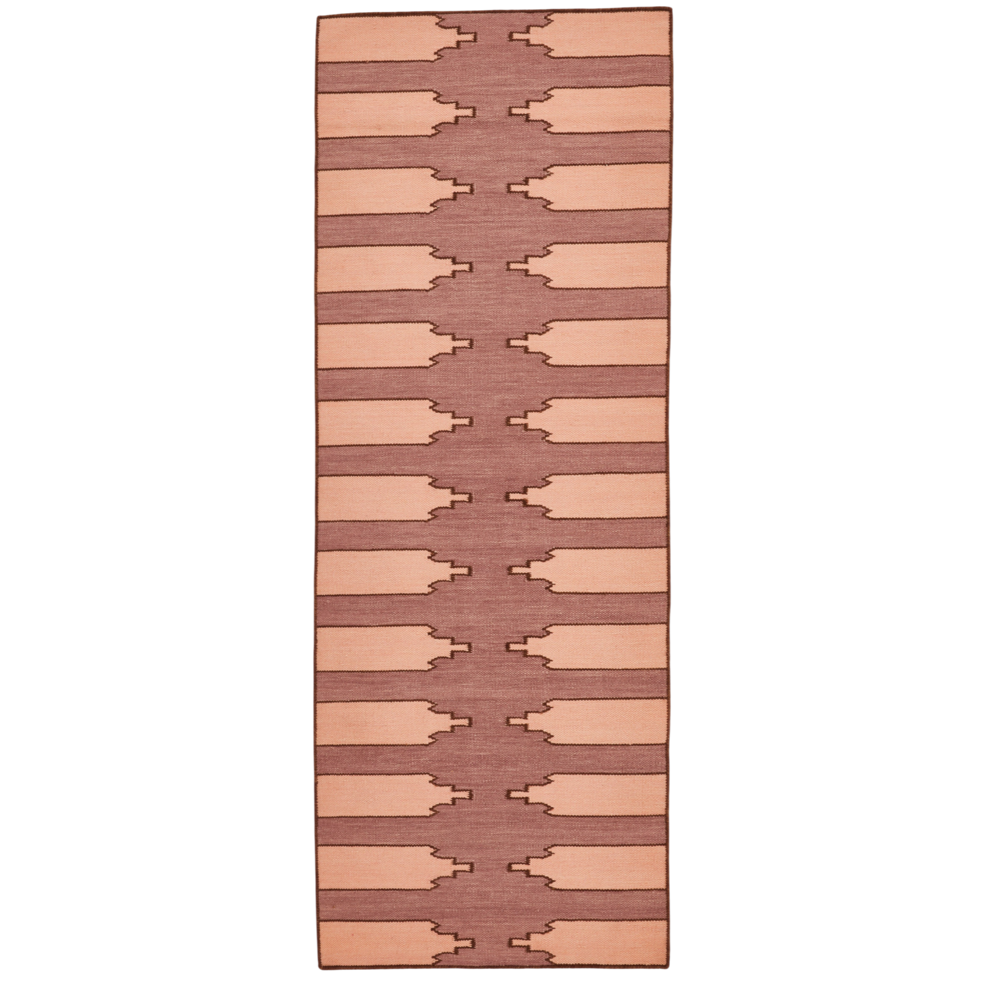 Minaret Wool Runner and Rug - Dusky Rose