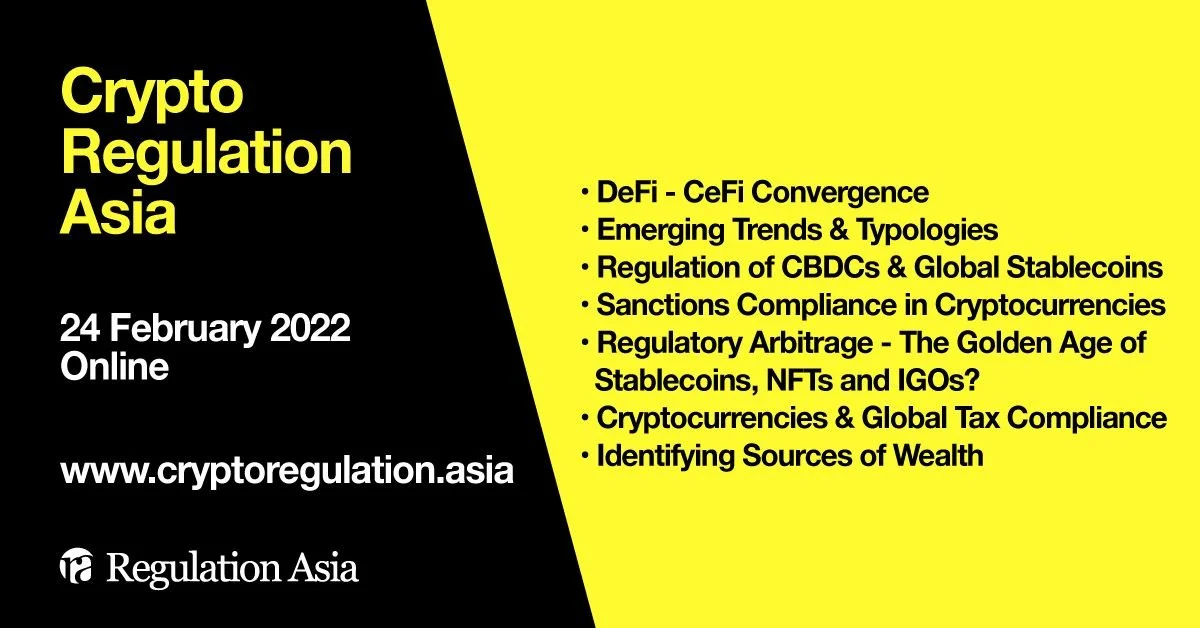 Crypto Regulation Asia Summit