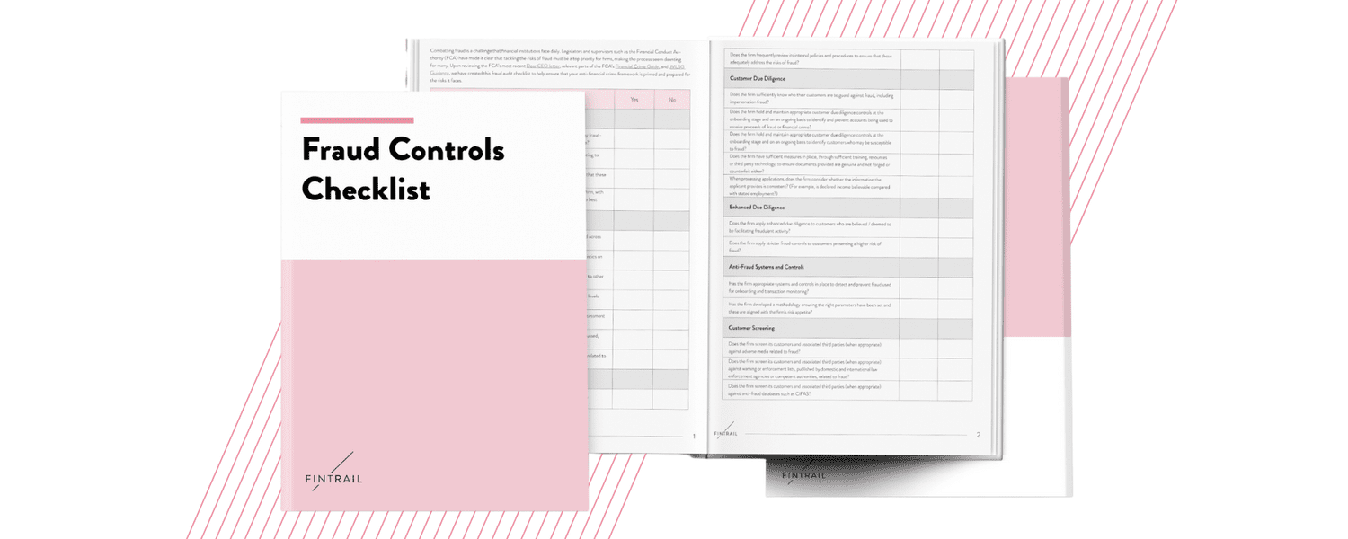 Fraud Controls Checklist — FINTRAIL