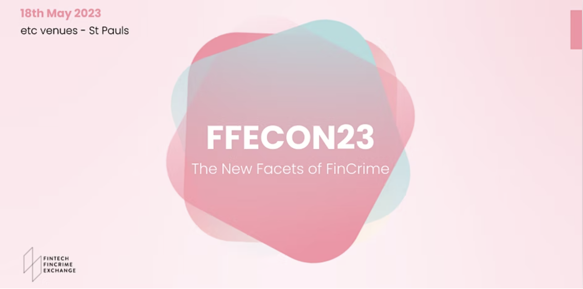 FFECON23: The New Facets of FinCrime