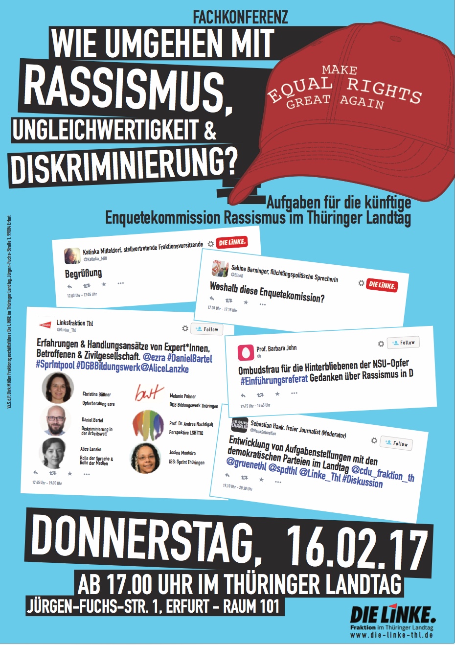 Fachkonferenz zur Vorbereitung der Enquetekommission Rassismus