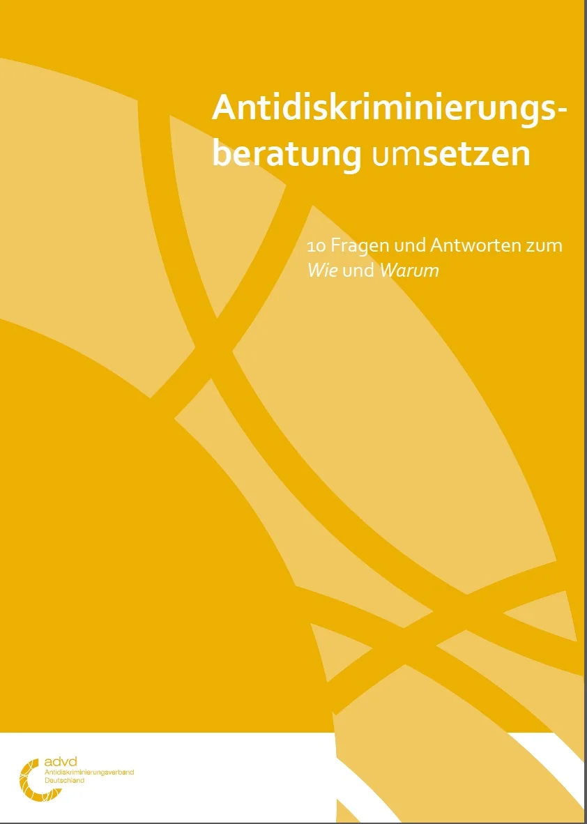 Antidiskriminierungsberatung (um)setzen - 10 Fragen und Antworten