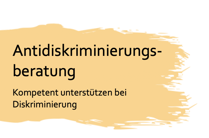 Webinar: Antidiskrmininierungsberatung: 
