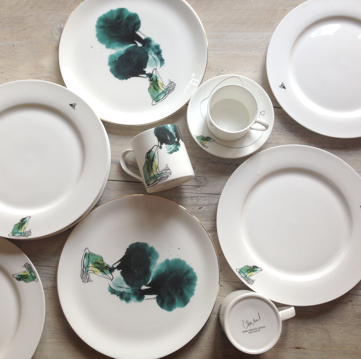 set of all frog homeware