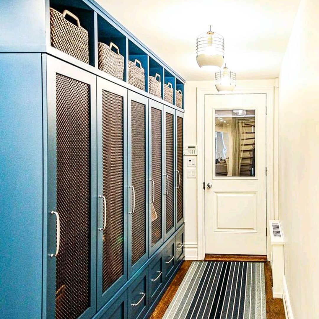 How about a custom mud area to store your belongings as soon as you enter your home. You can incorporate a bench seat, shoe cubbies, designer 'lockers' and storage bins to keep your entry organized and stylish.

#aktdesigns #architecturaldesign #arch