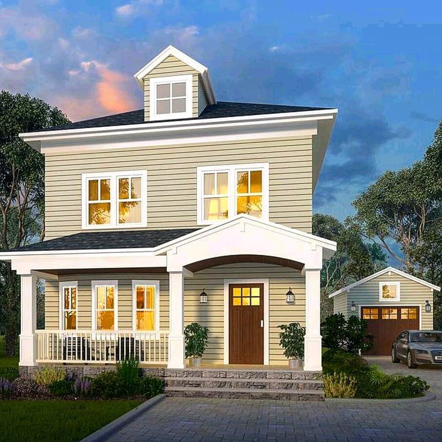 Here's another sneak peek at an alternate single family design option for our Teaneck development. The goal is to bring new contemporary homes to the community without gentrifying the neighborhood. #winwin 

#aktdesigns #architecturaldesign
#architec