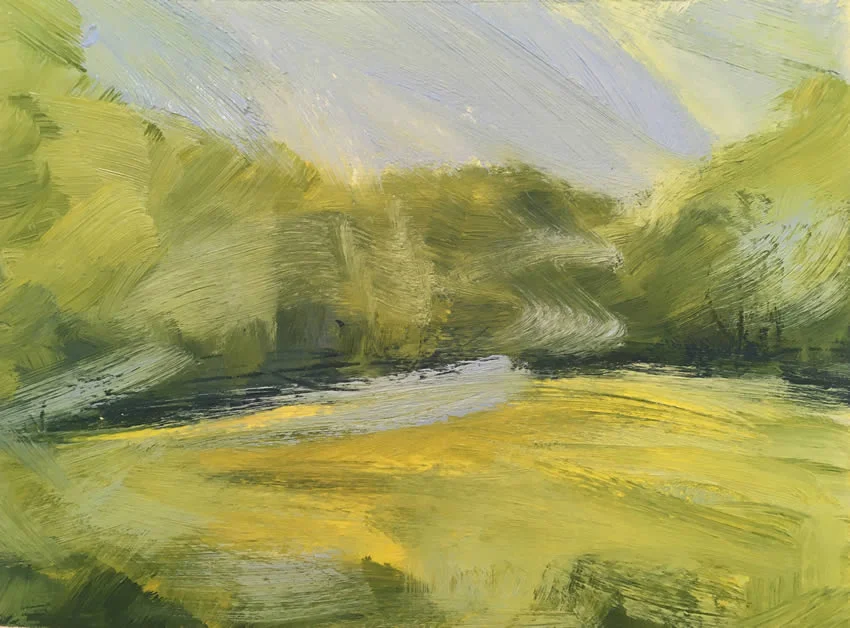 Spring Fields Study VI