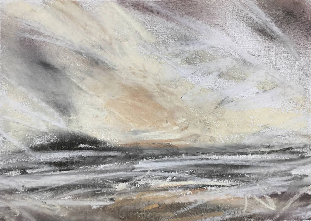 Wild Evening at Whitesands