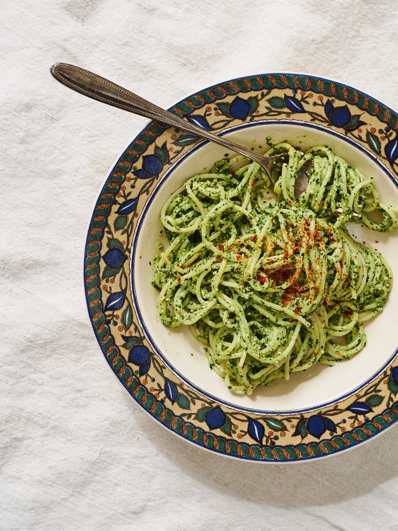 Koken met 5 ingrediënten: pesto