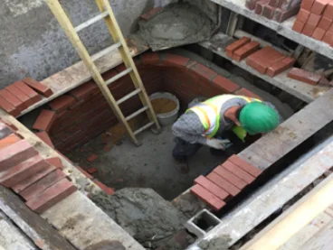 New Manhole Work Sta. 25+79RT