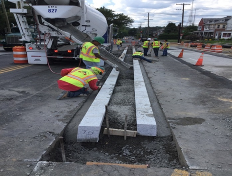 Median from Sta.509+50 To Sta.512+00 Missouri Ave