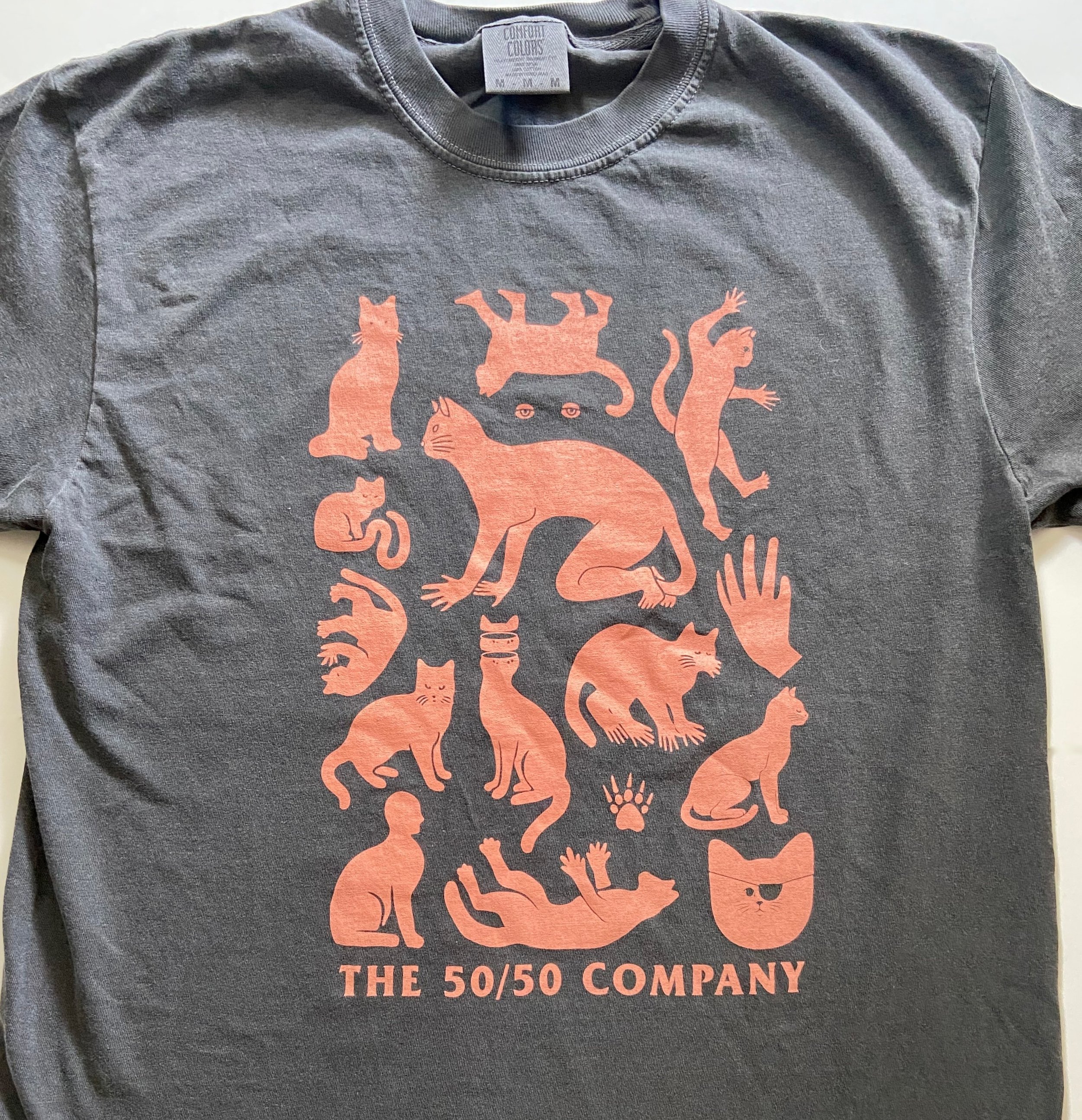 Cats! Cats! Cats! 
.
.
.
#screenprinting #cats #handmade #illustration #catshirt