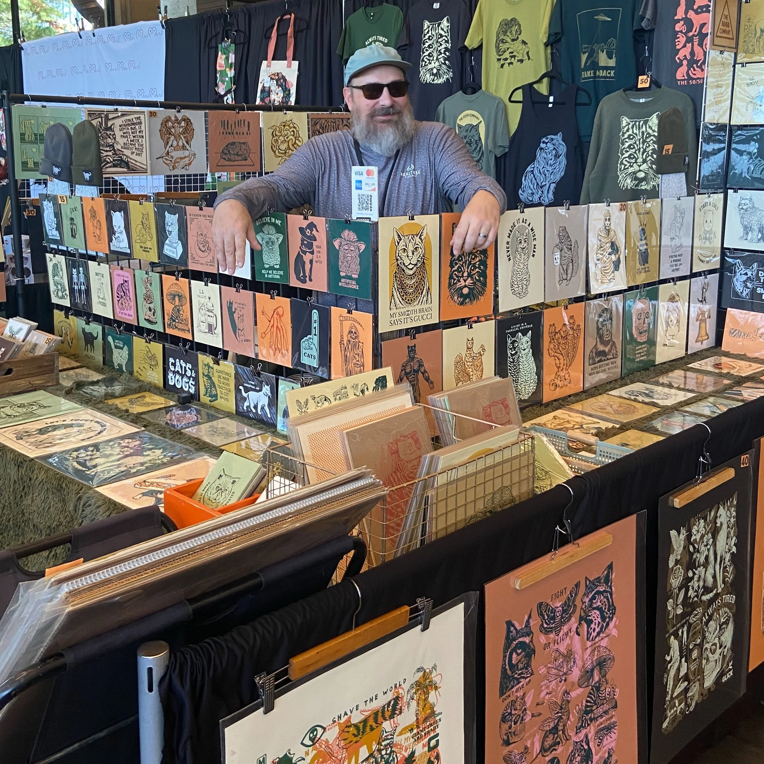@cpcatconvention is definitely where it&rsquo;s at! Huge shout outs to the Catsbury Park crew, old and new cat friends and quite literally the most supportive, kind attendees all around. Our cats are currently guarding our shoes so we don&rsquo;t lea