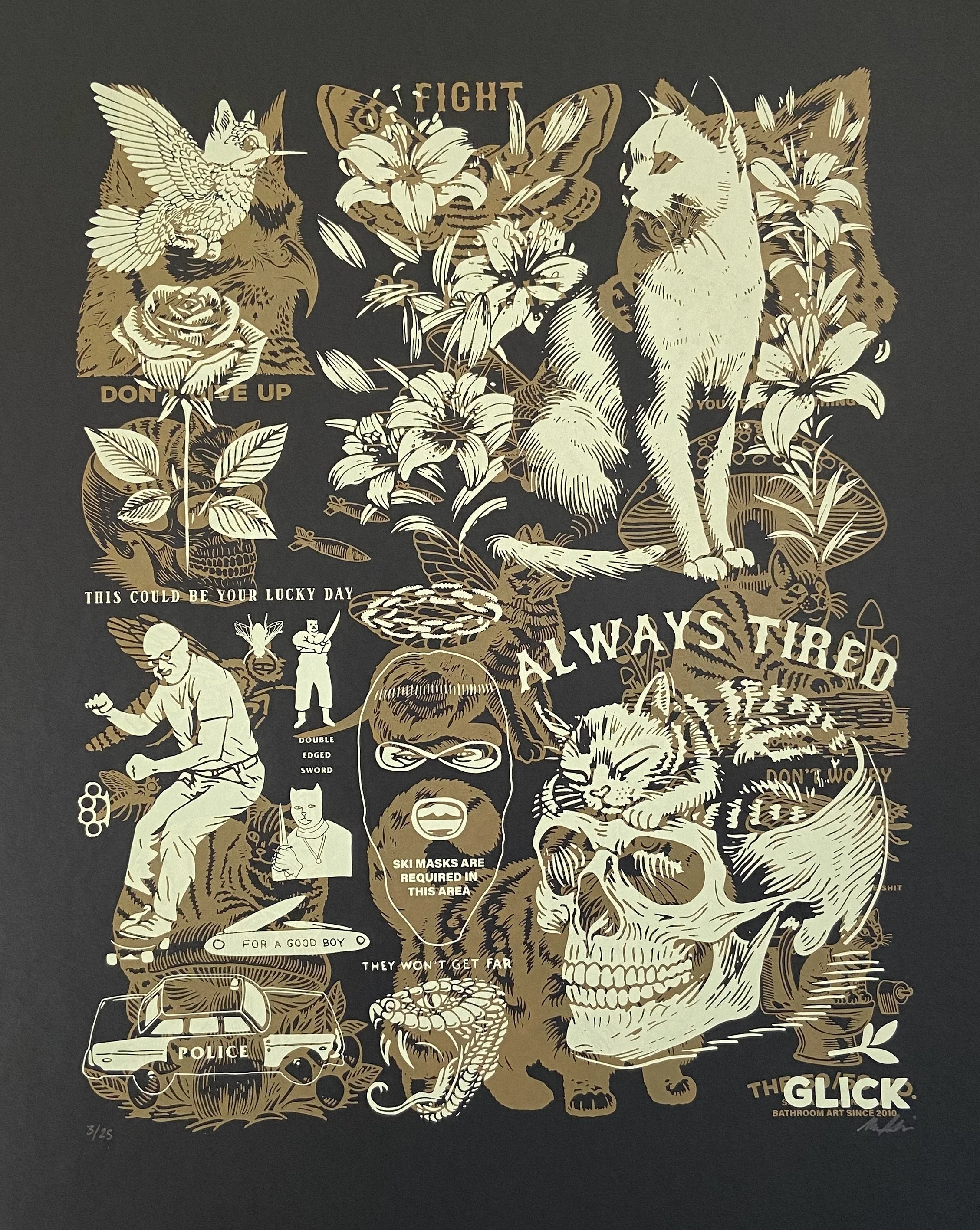 Always Tired Collage