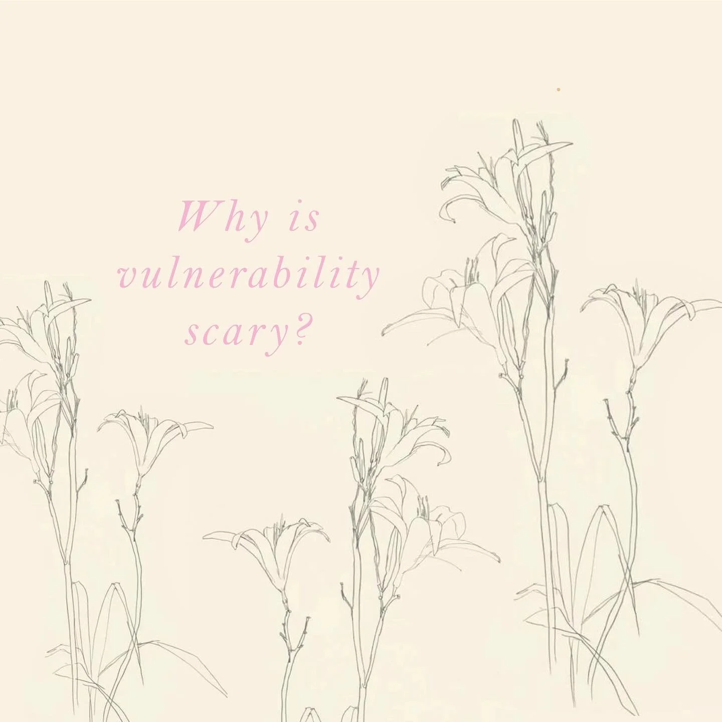 Why can vulnerability be scary? 

1. Fear of Rejection: Being vulnerable means showing our true selves, including imperfections and fears. We worry that others might judge, criticize, or reject us when we do that.  
2. Fear of Being Hurt: Opening up 
