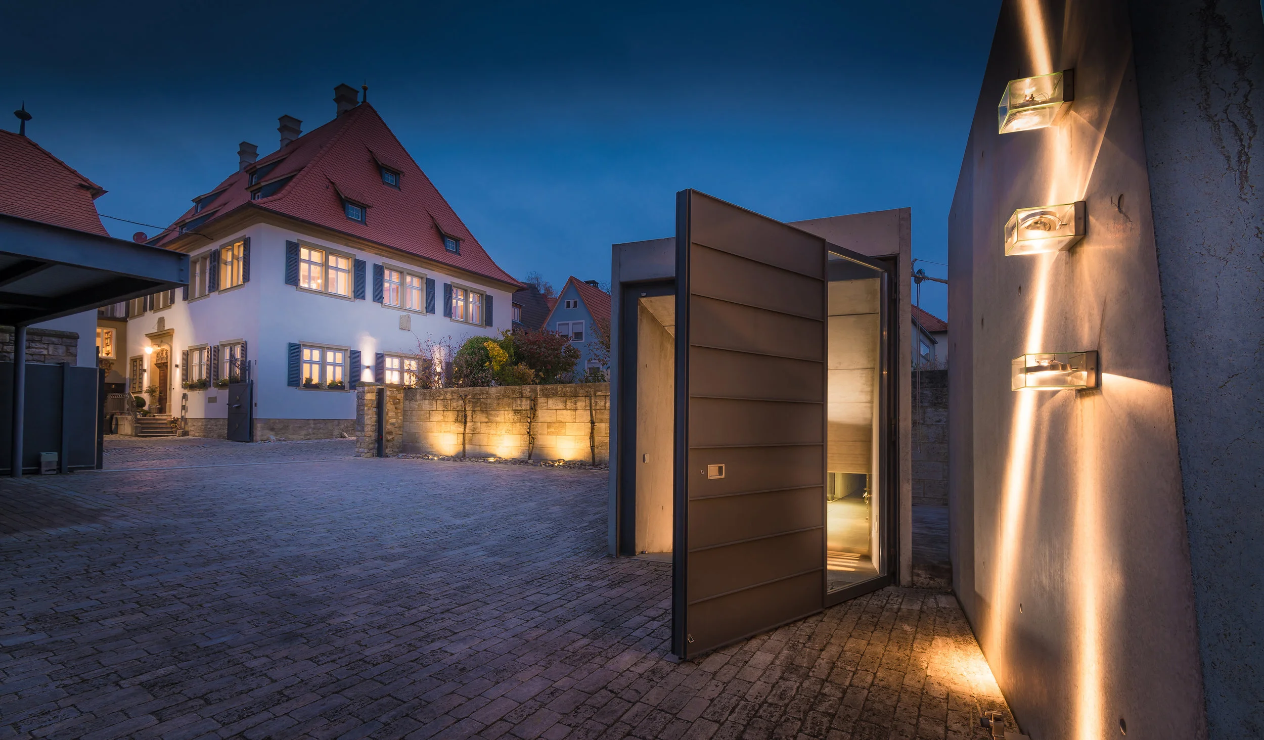 Weingut Hugo Brennfleck, Sulzfeld am Main, Architekturfotografie