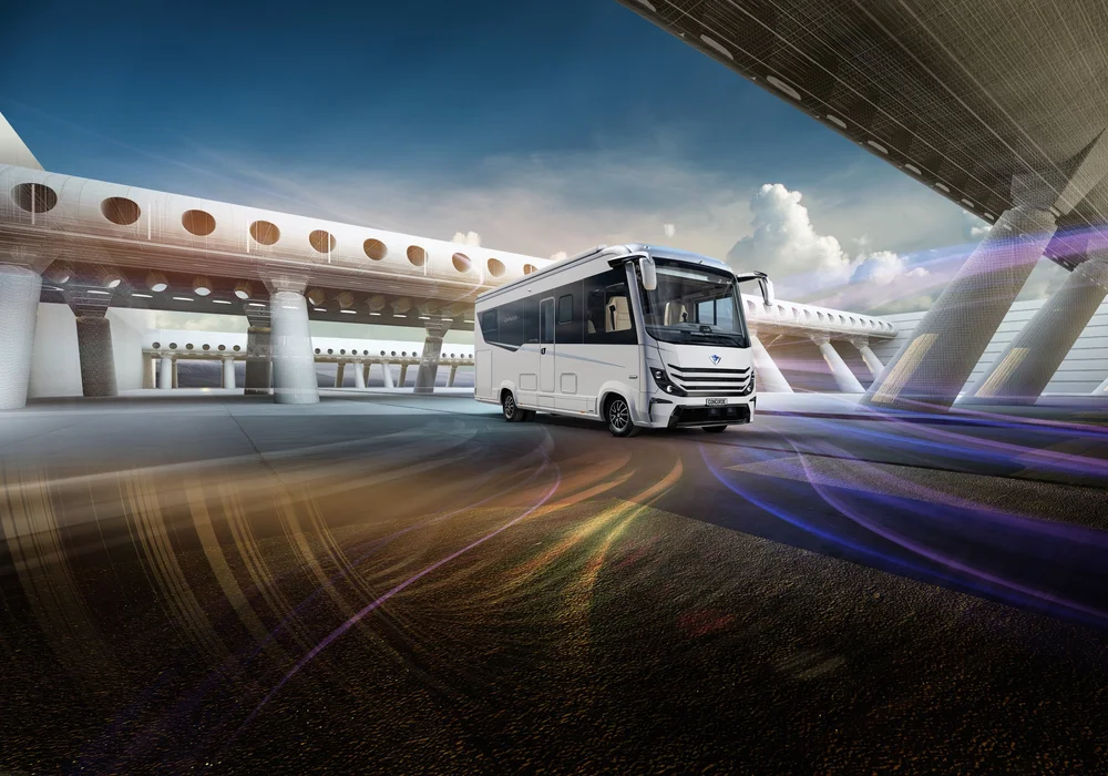 Concorde Carver - Premium-Reisemobil in gestalteter Bildwelt