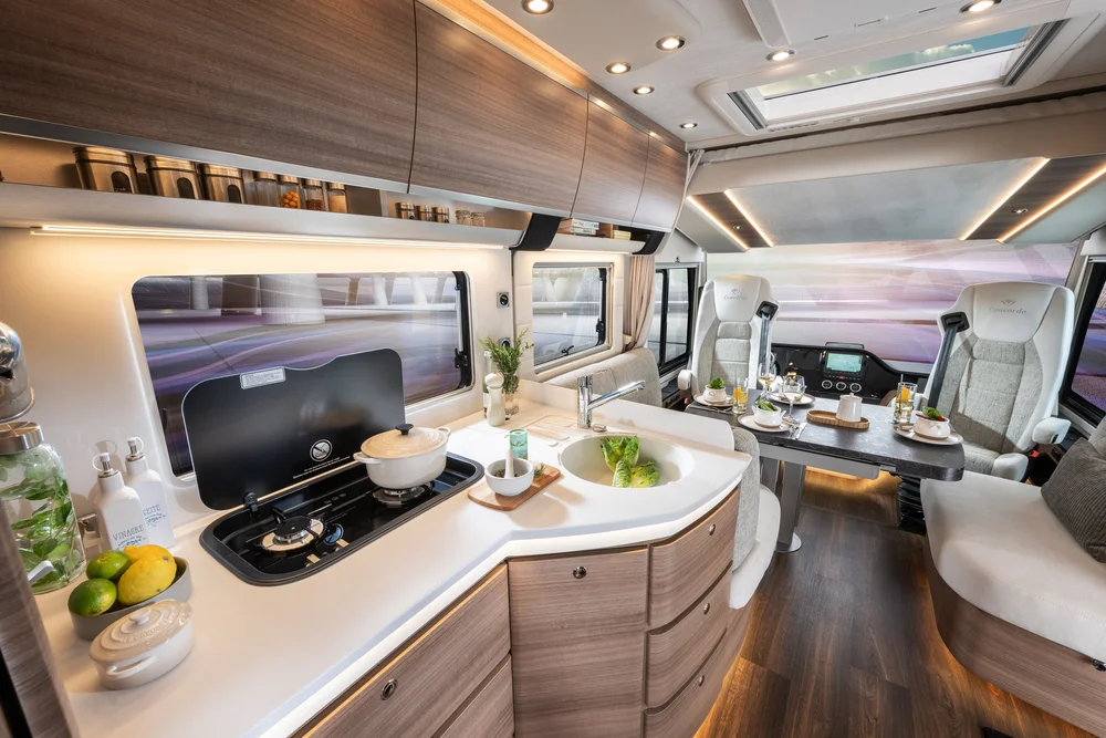 Concorde Carver Interieur - Wohnraum