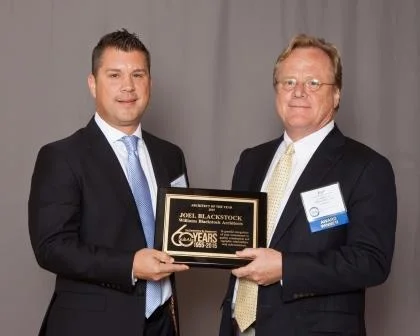 Joel Blackstock, architect of the year