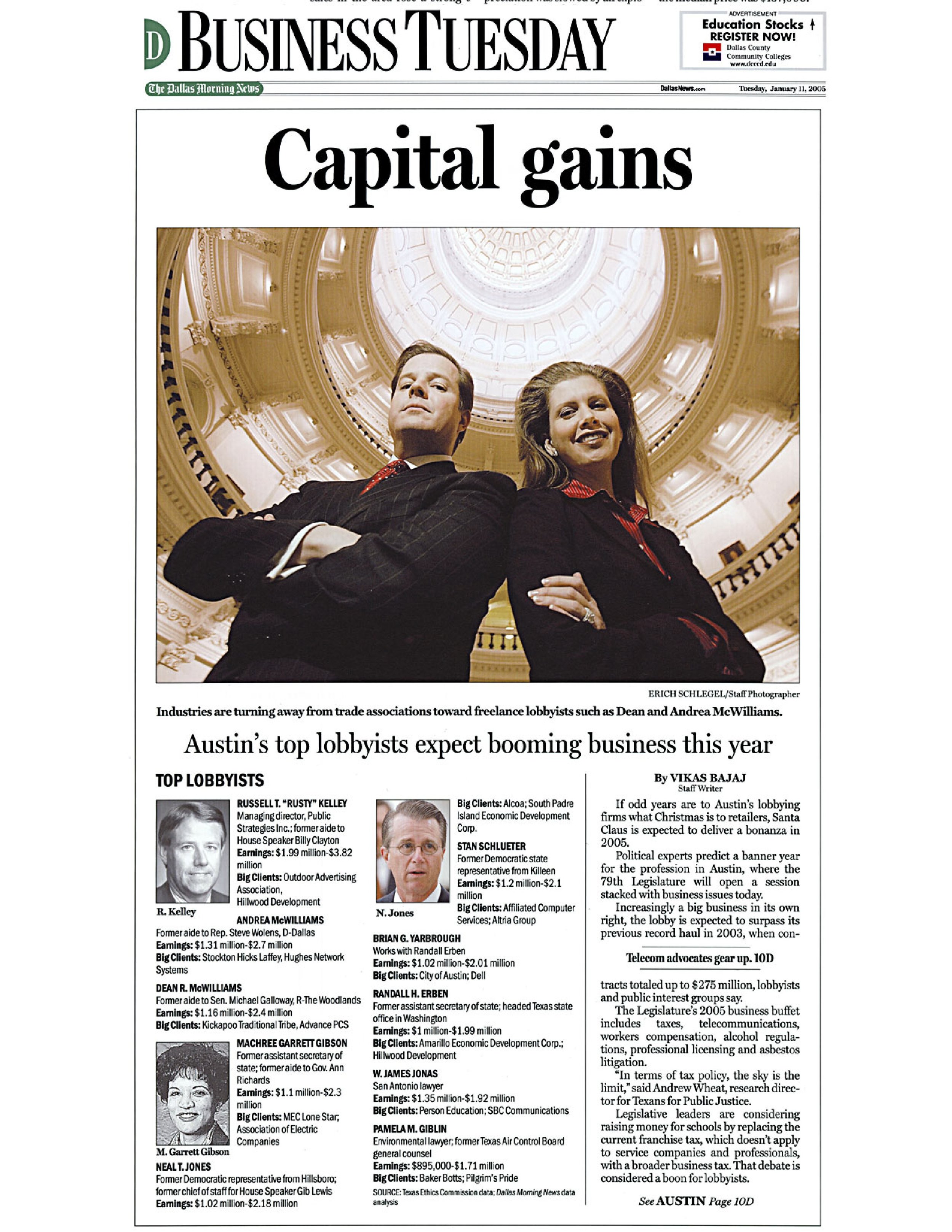Capital Gains - Dallas Morning News