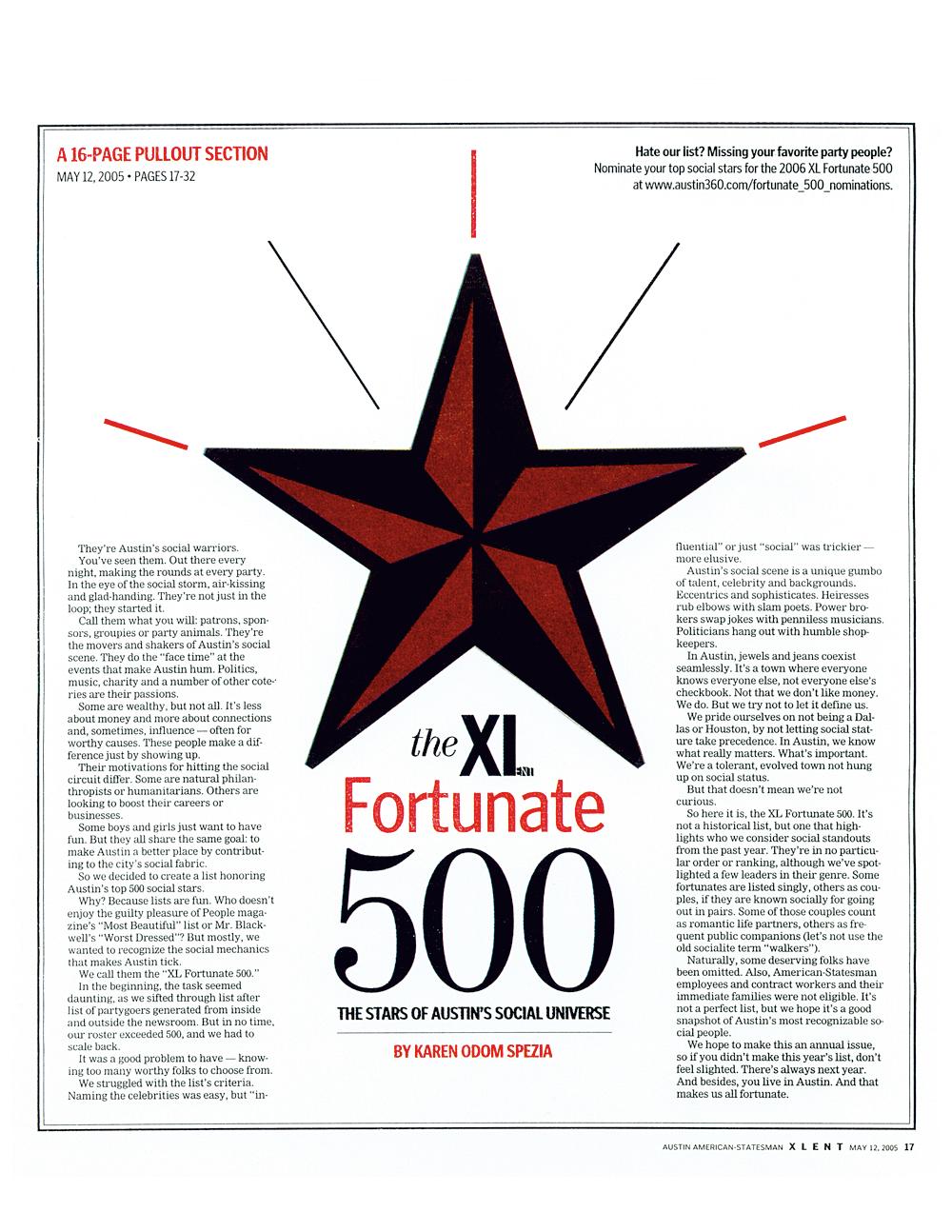 XL's Fortunate 500 - Austin American Statesman
