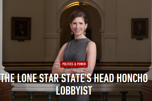 The Lone Star State's Head Honcho Lobbyist - Ozy