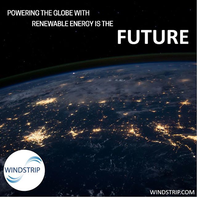 Renewable energy is the future and Windstrip is on the cutting edge of this global initiative! Find out more on our website, link in bio.