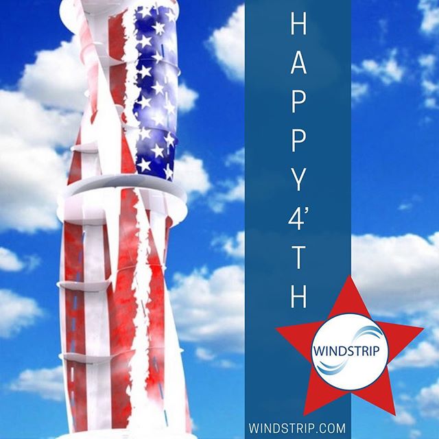 The same wind that flies Old Glory above on this day of Patriotism, is the future of renewable energy. Cheers to all of our clients and contributors in the States this 4th of July.