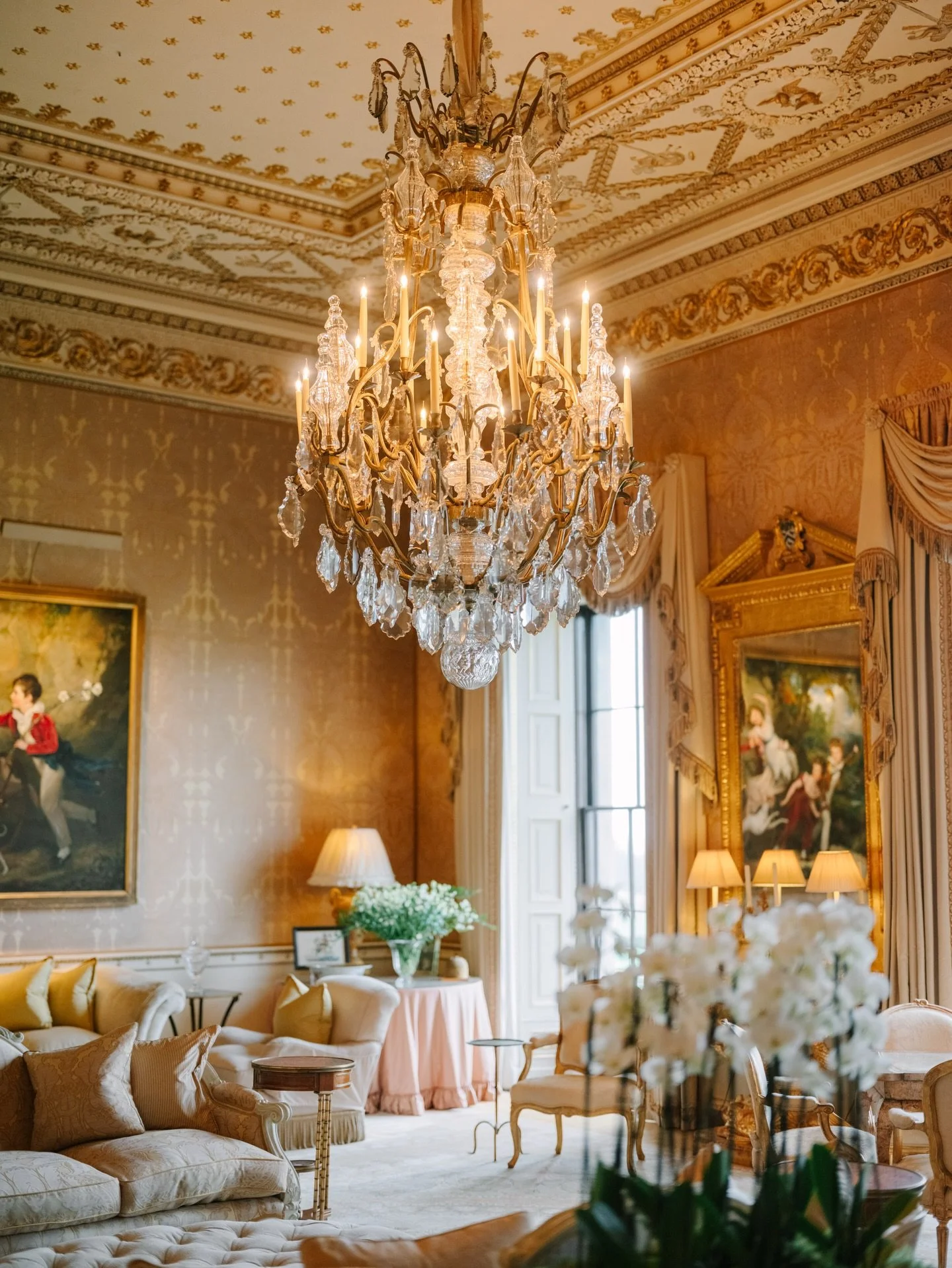 The breathtaking Gold Drawing Room at @ballyfindemesne. ✨ Breathing life back into the exquisite details and timeless elegance of this Irish sanctuary.
.
.
.
.
.
#ballyfindemesne #ballyfinweddingphotographer #ballyfinweddings #ballyfinwedding