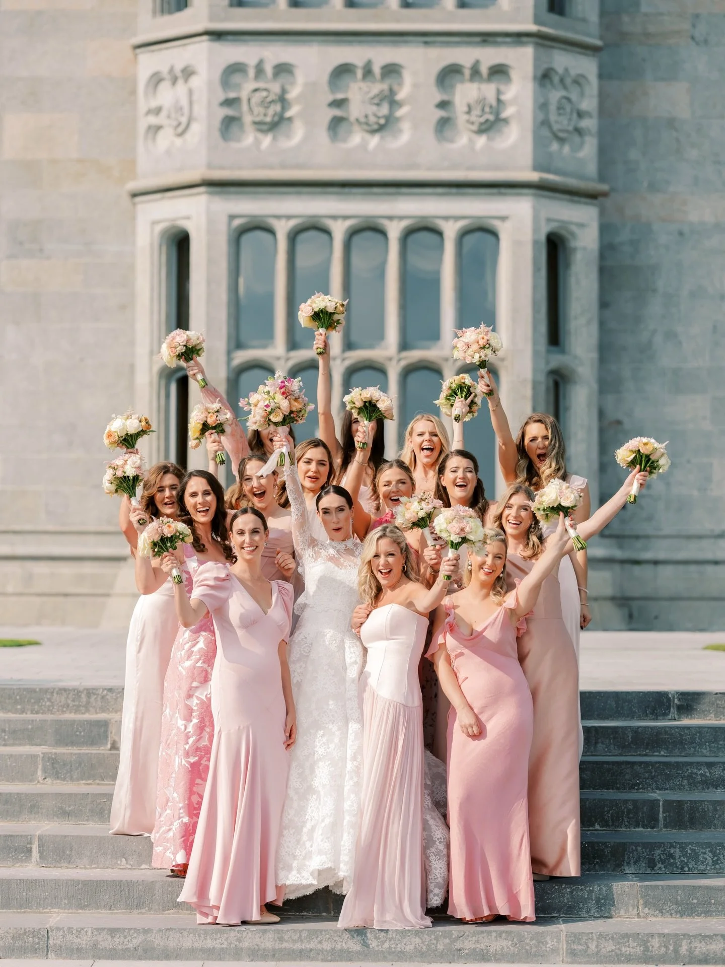 Laughter and a whole lot of love on the steps of Adare Manor 🤍✨

A picture-perfect moment of sisterhood

#AdareManor #Bridesmaids #BrideTribe #IrishWedding #WeddingMorning LuxuryWedding TimelessMoments LoveAndFriendship