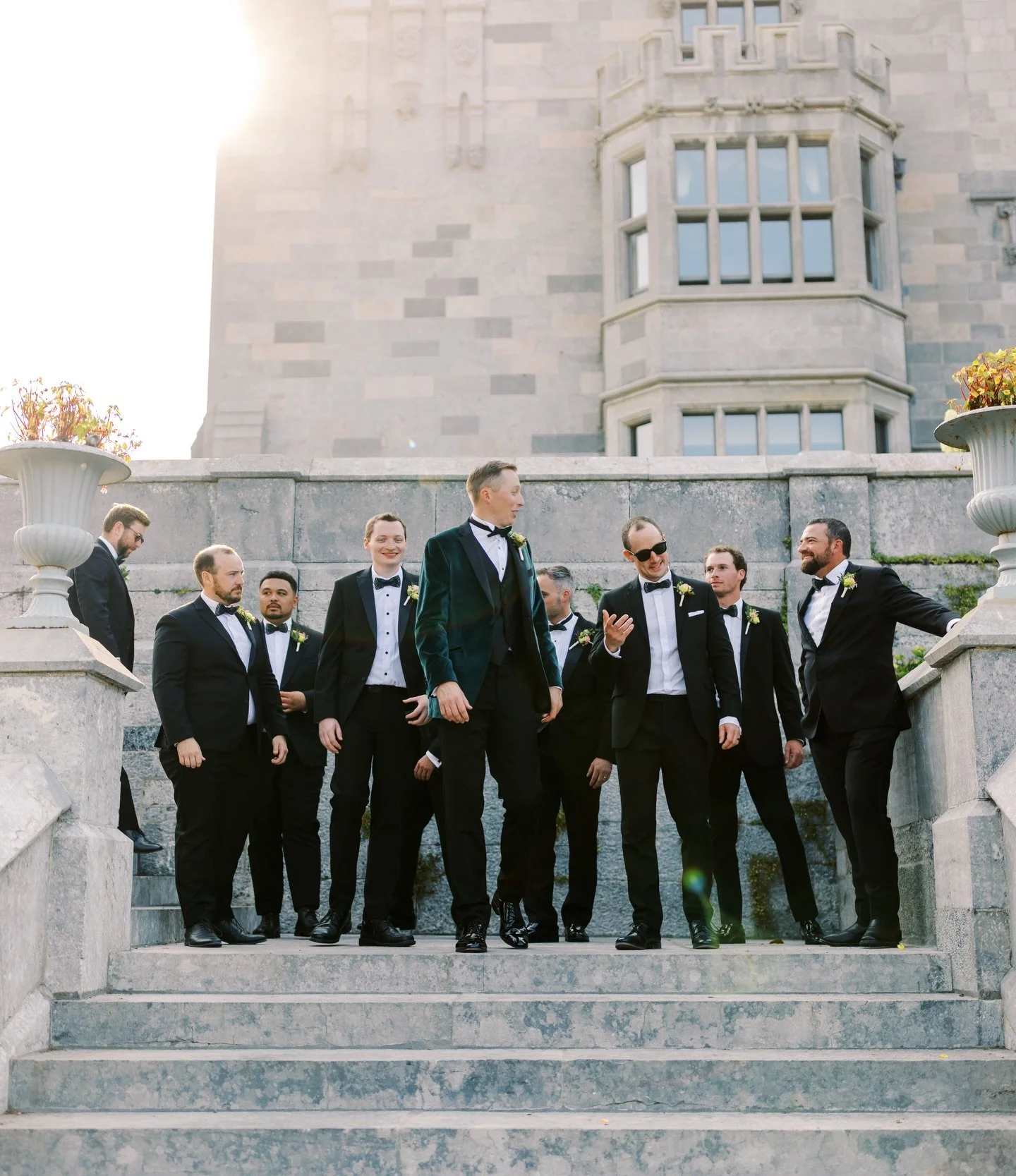 Groomsmen at their finest at Adare Manor 🤍✨
.
.
.
.
.
.
.
Adare manor limerick 
Luttrelstown castle wedding 
Irish 
irishwedding photographer 
Irishcastlewedding 
American Irish couple marry in Ireland with family 
Adare Manor House 
Gloster house w