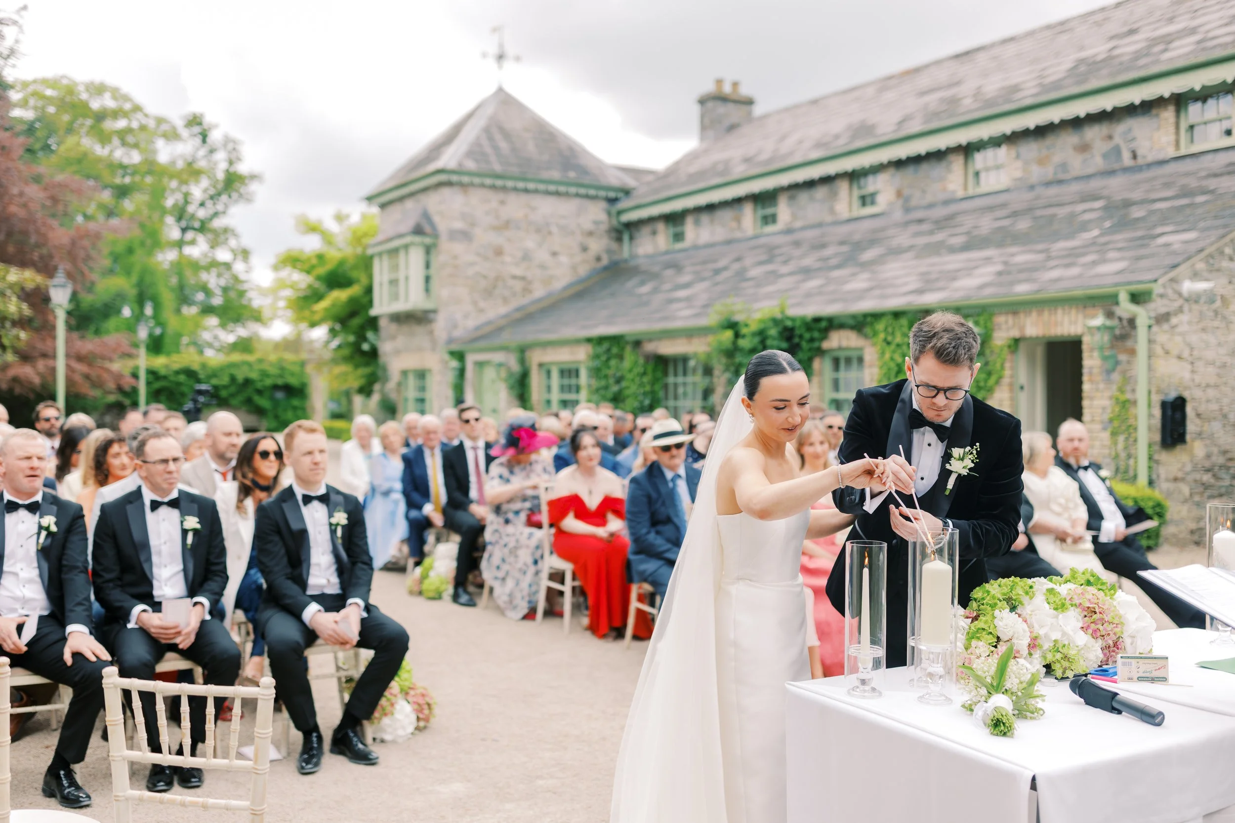 Couple embrace at Cliff of Lyons in Kildare Ireland 2027