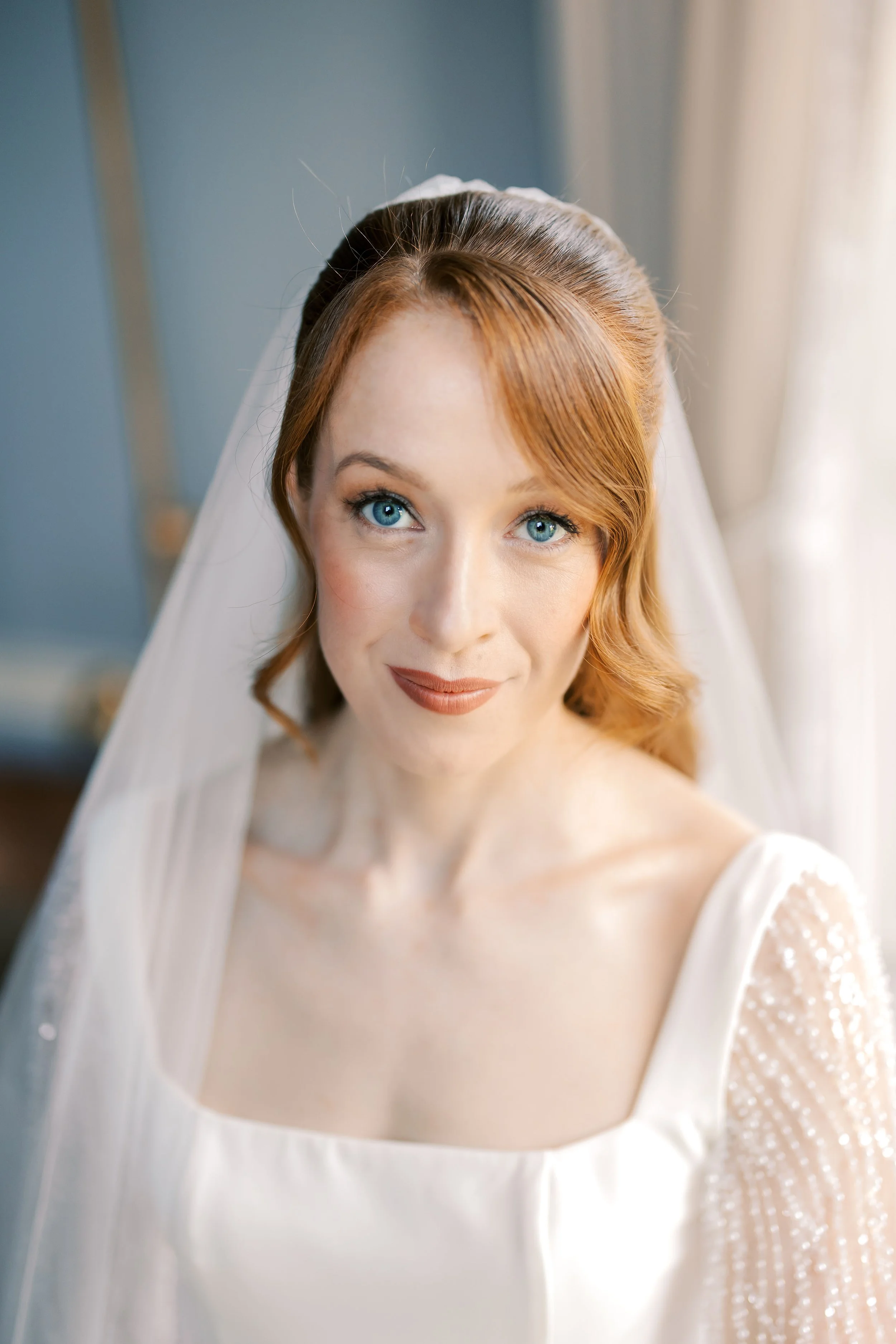Irish Wedding Photographer captures bridal portraits at Luttrelstown Castle Ireland