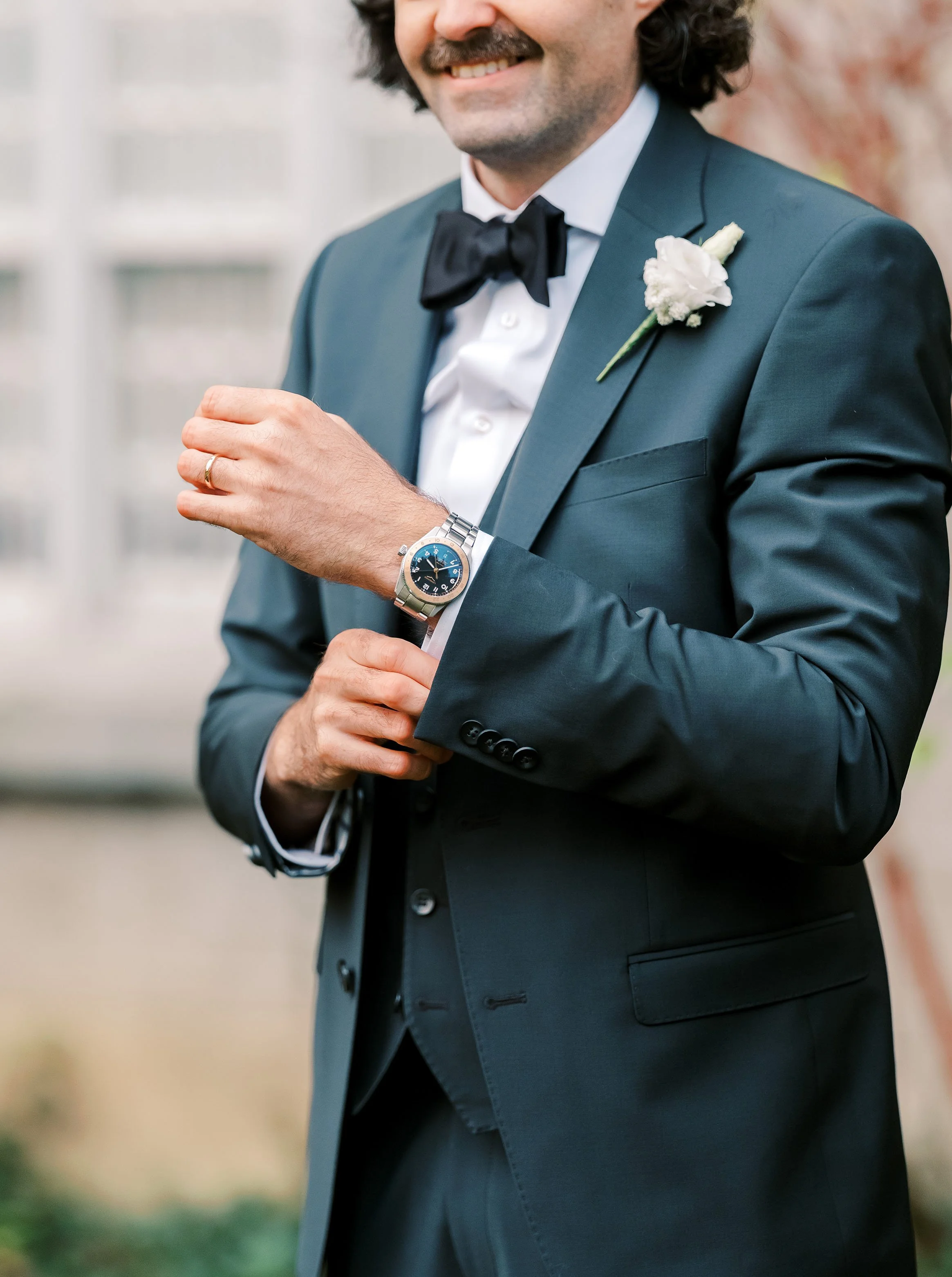 Groom rolex watch luttrellstown castle