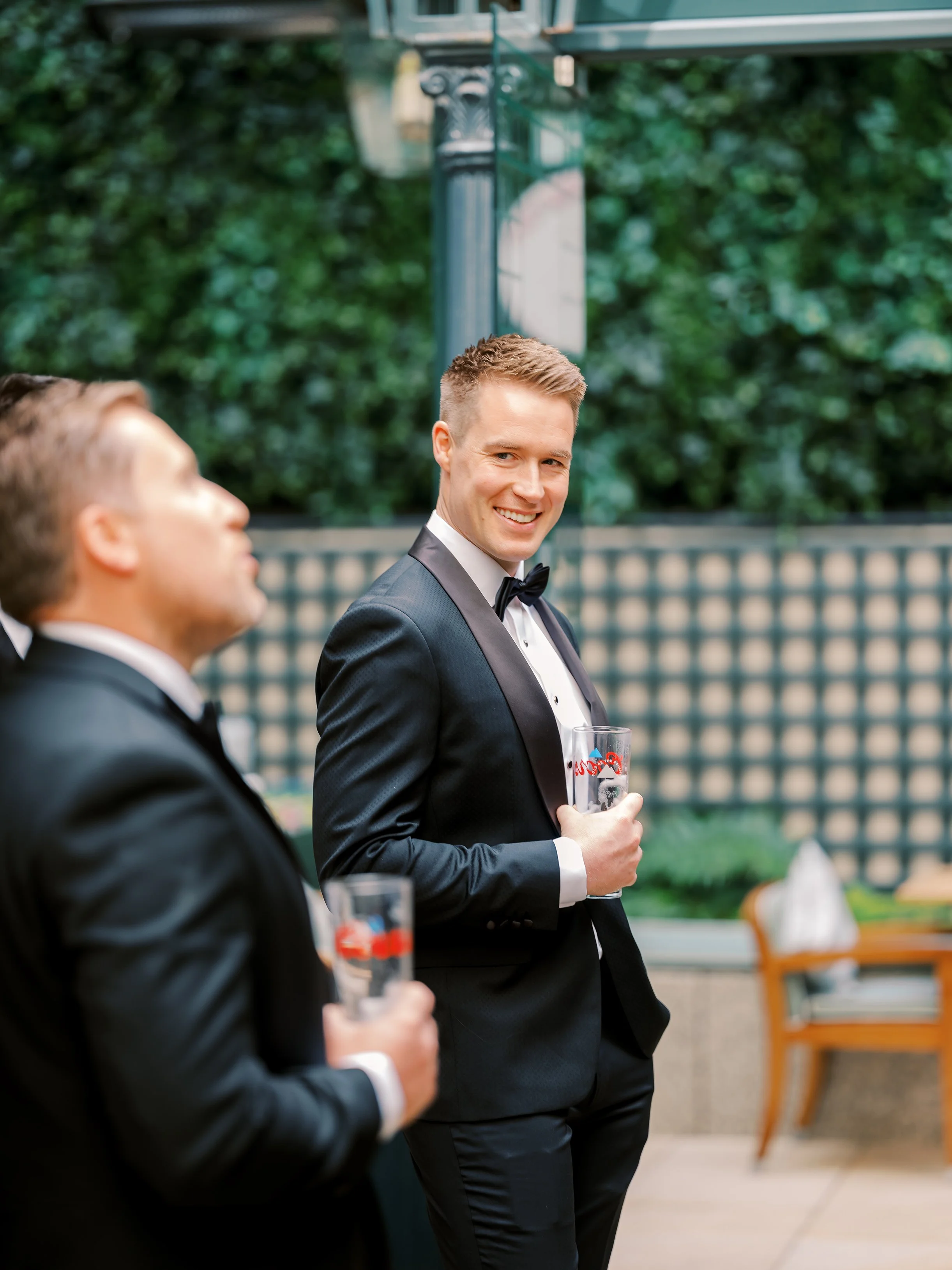 Groom Preparation shelbourne hotel