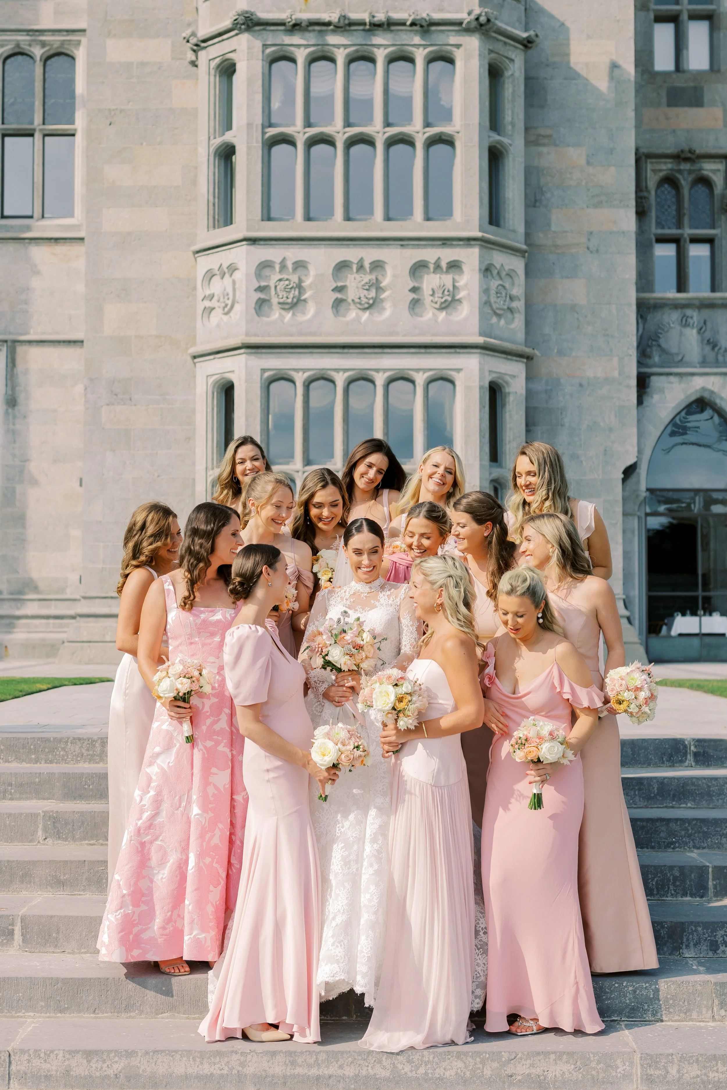 American Couple Bridemaids at adare manor Ireland
