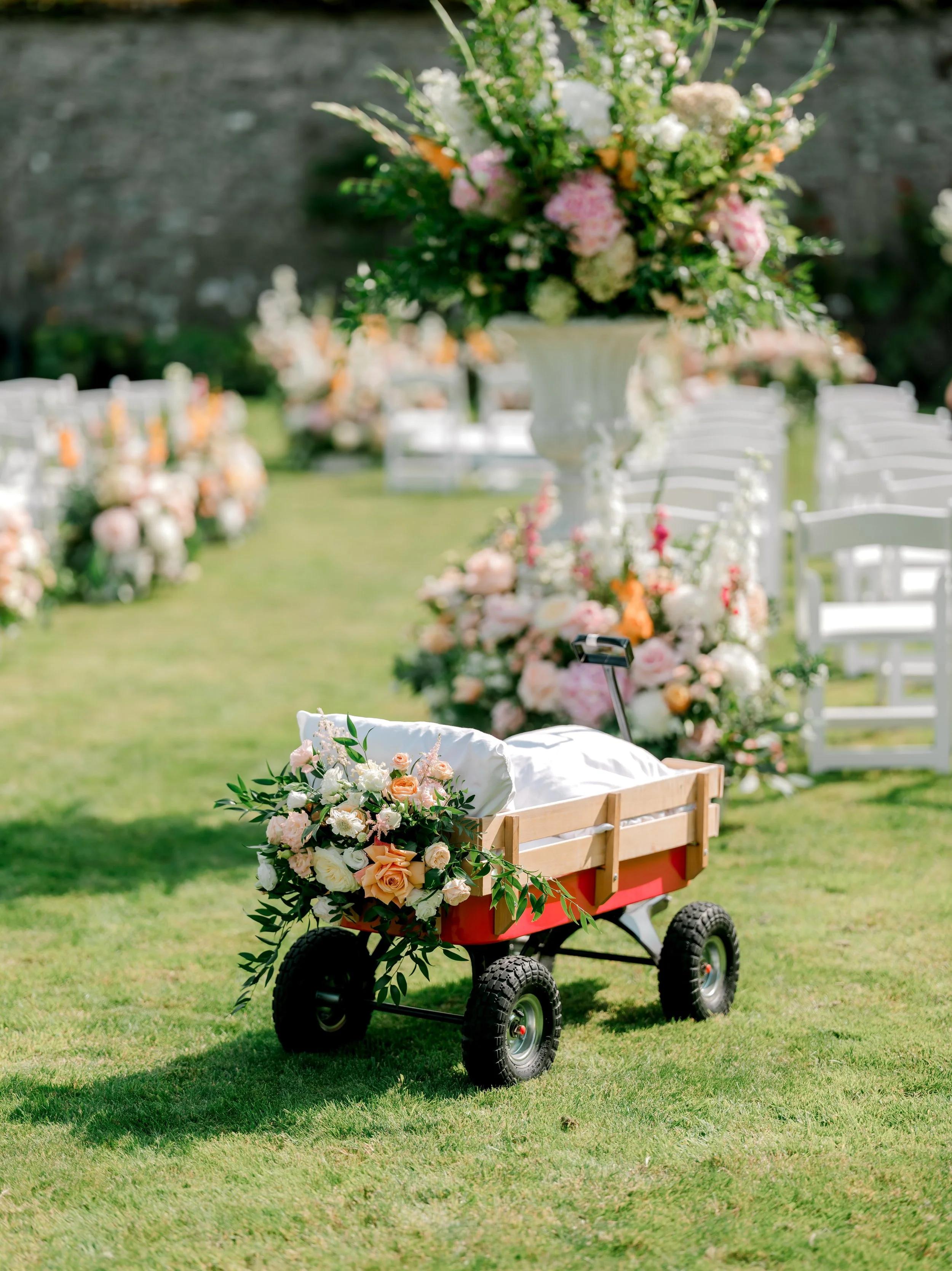 Adare Manor Ceremony Rose Garden