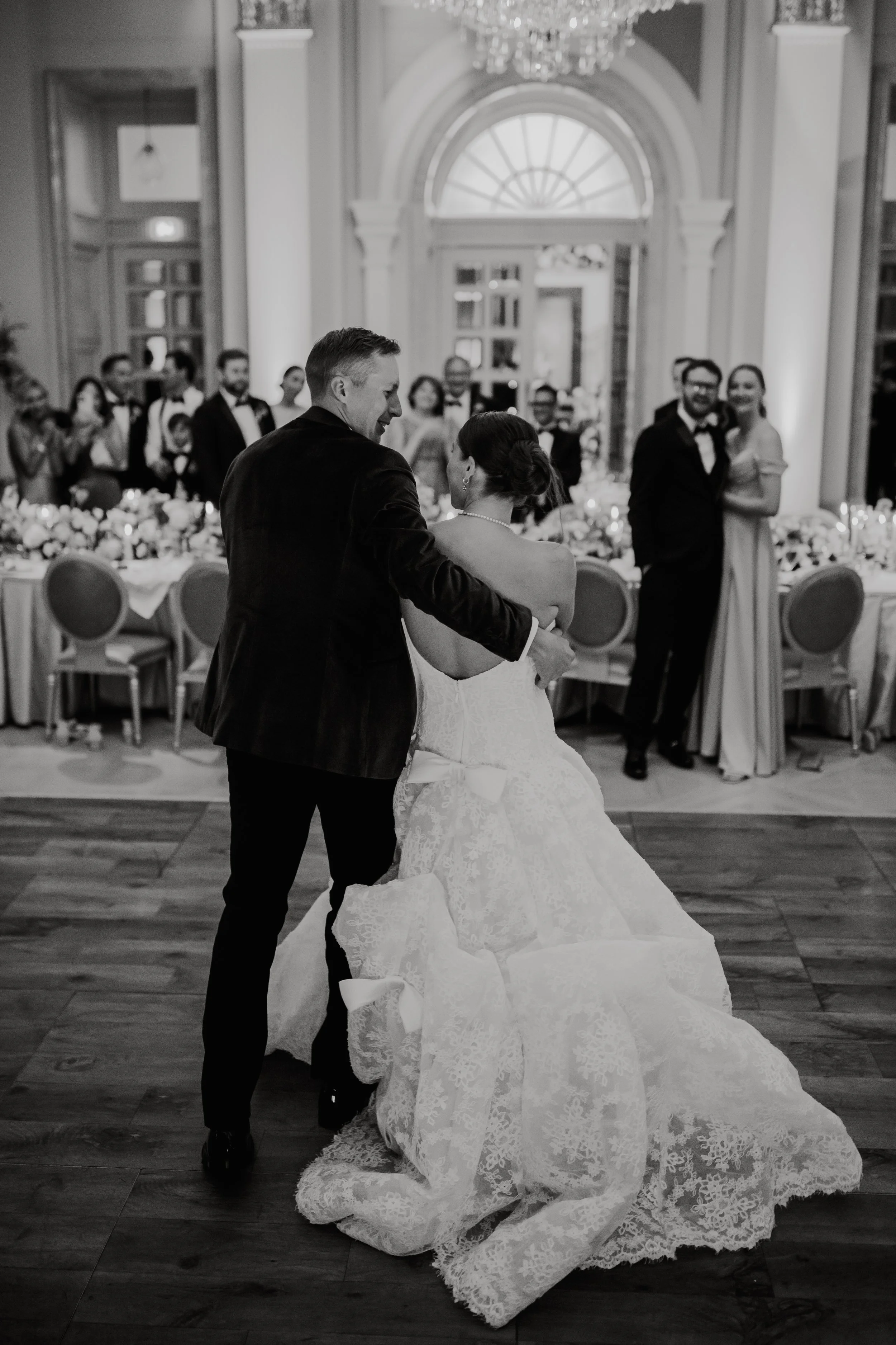 Adare Manor First dance usa couple