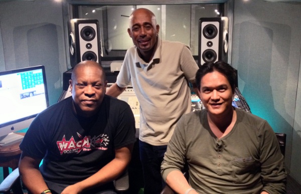 Left to Right: Kenny Phillips, Ken 'Professor' Philmore, and Mark Loquan