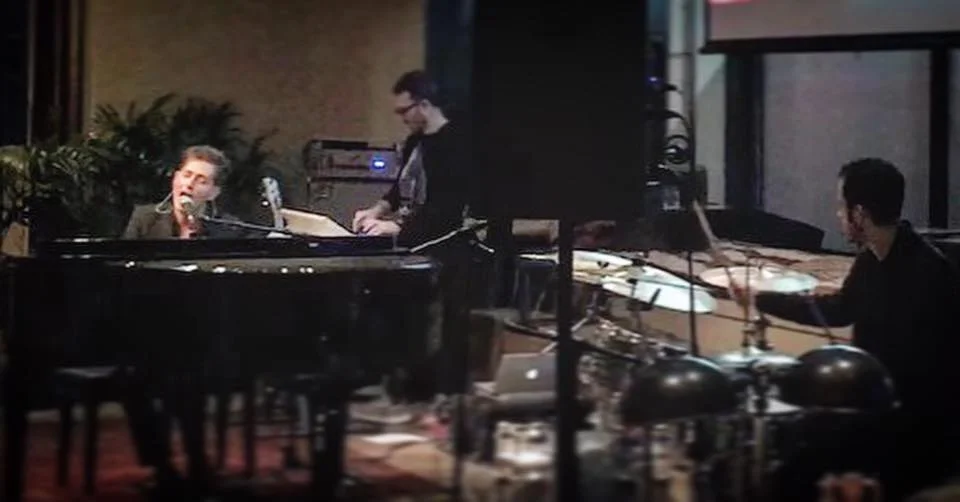 1st gig with Peter Cincotti