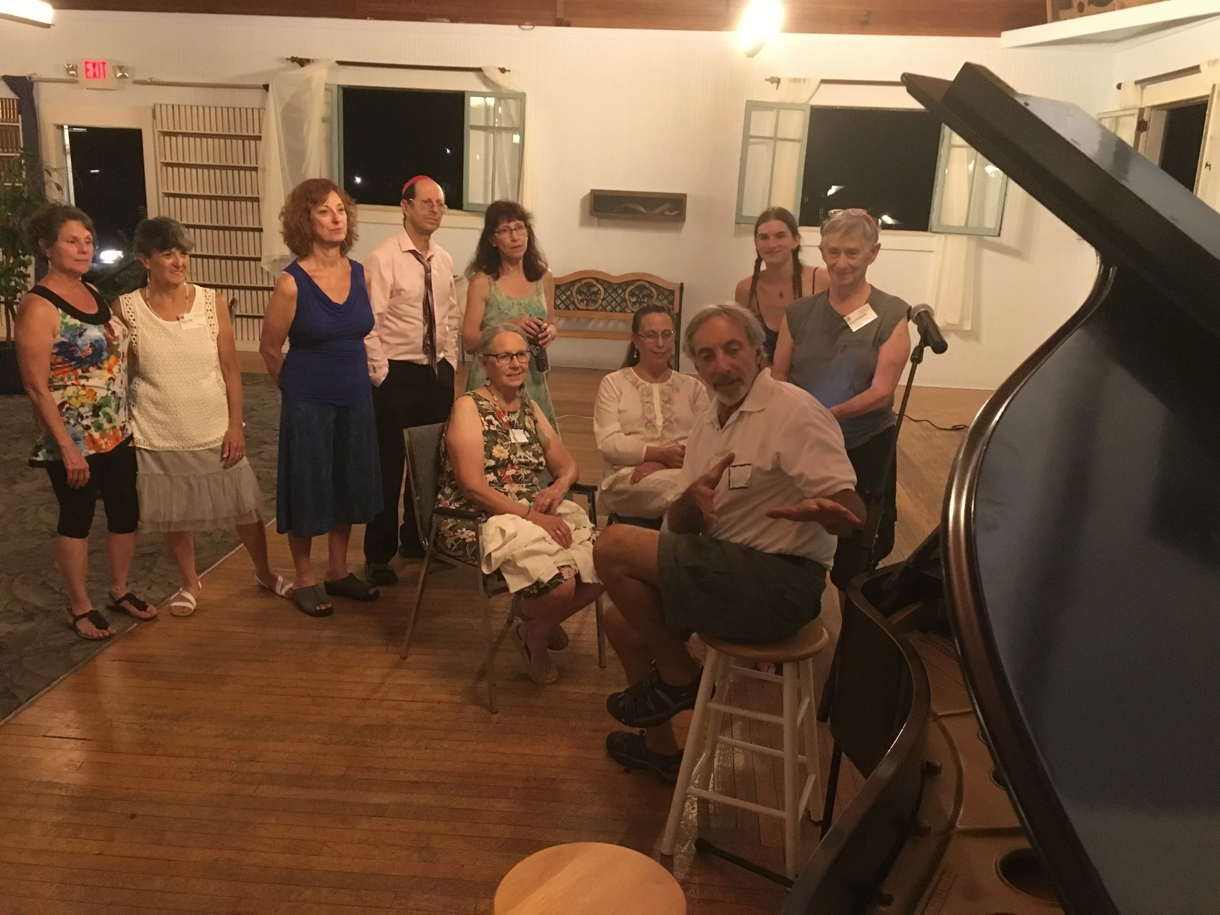 Shabbat with Reb Irwin + Piano Bar Oneg!