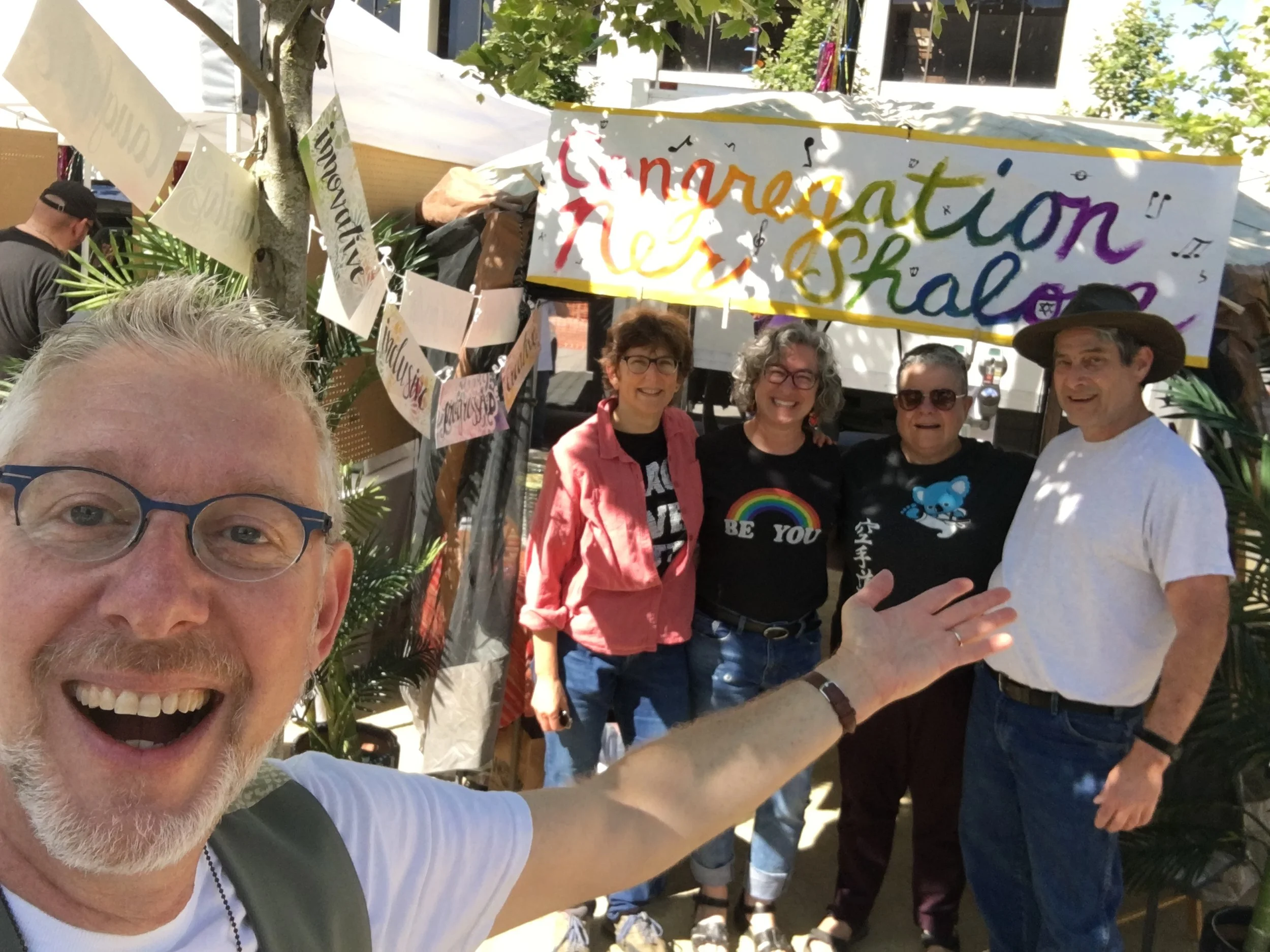 Ner Shalom at Sonoma Pride