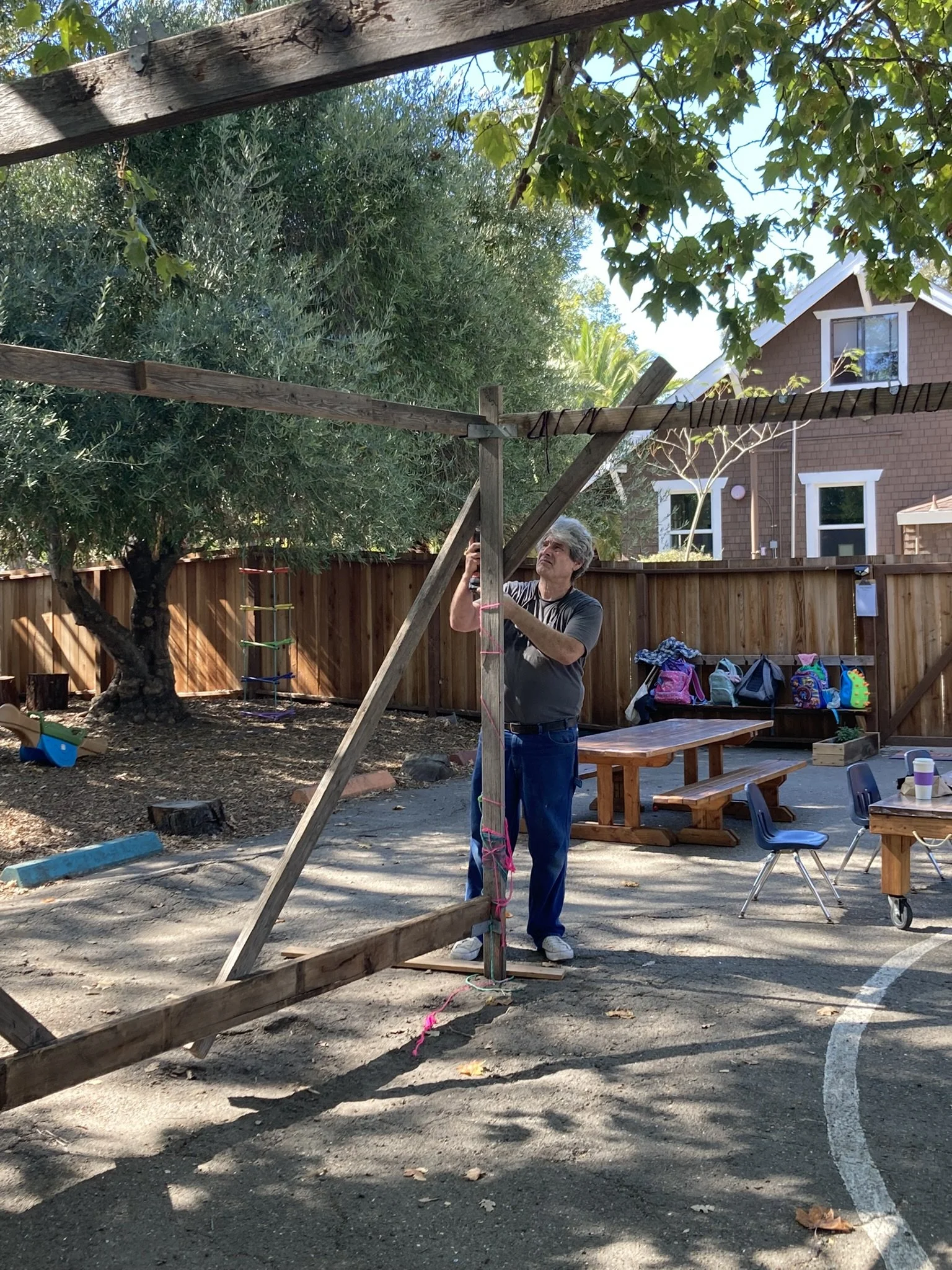 Come Help Build our Sukkah