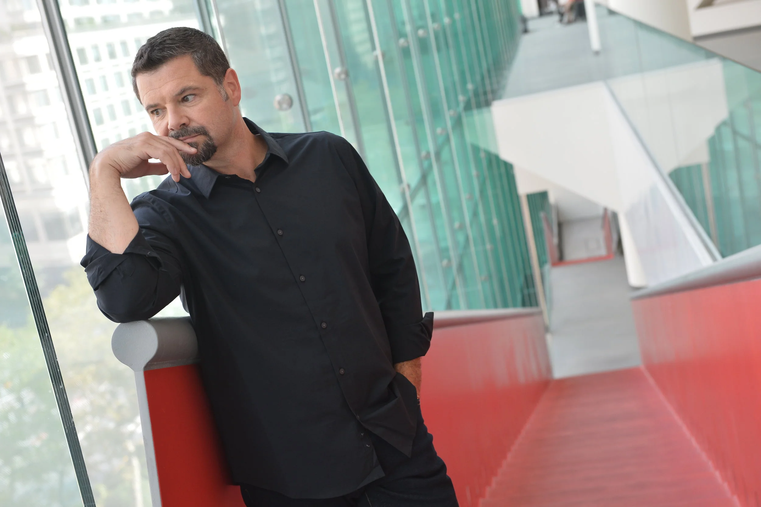 The beautiful extended portion of The Juilliard School. A nice place to ponder.