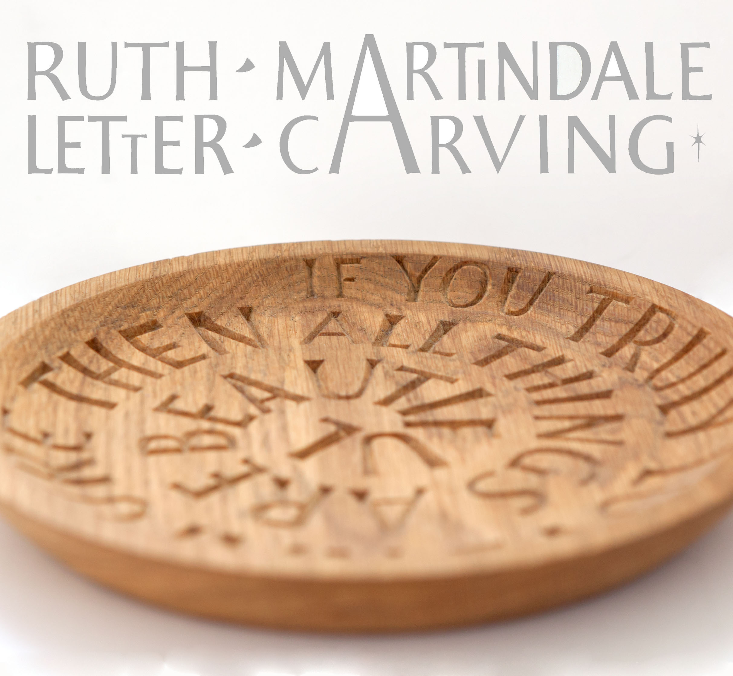 Ruth Letter Carving