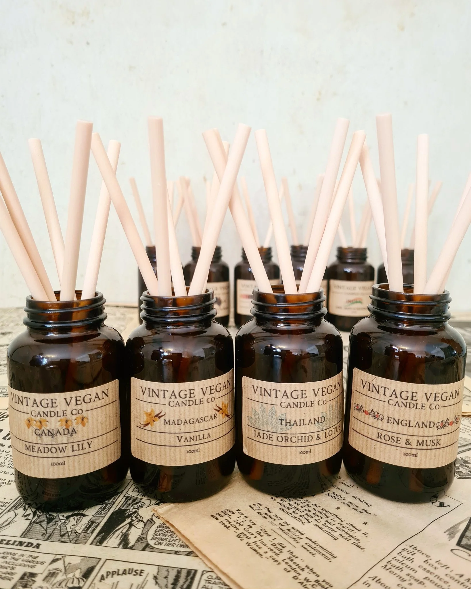 Vintage Vegan Candles