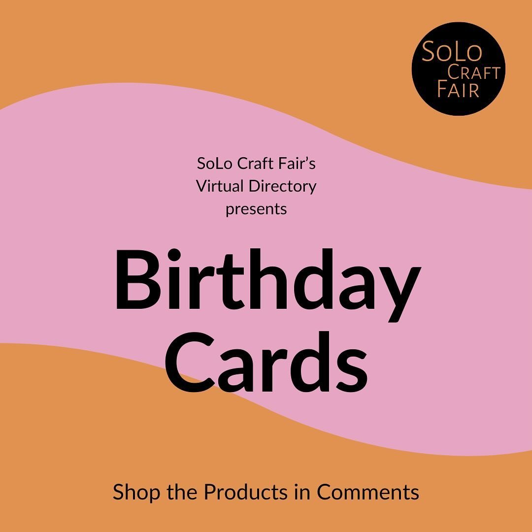 Time for our third Directory post! 

This week; let&rsquo;s shop Birthday Cards! 

If you&rsquo;re shopping;

🛍️ Just scroll through the comments on this post to buy Birthday Cards straight from an independent maker or designer and support small! (I