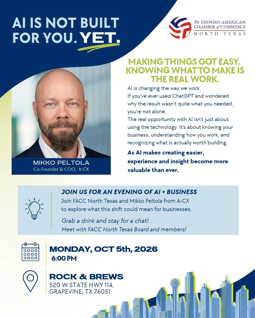 An Evening of AI + Business